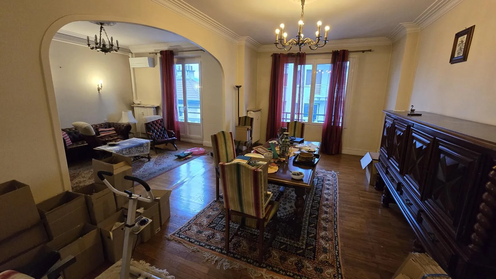 Appartement 4 pièces à Grenoble proche gare - 109 m² avec cave et climatisation 
