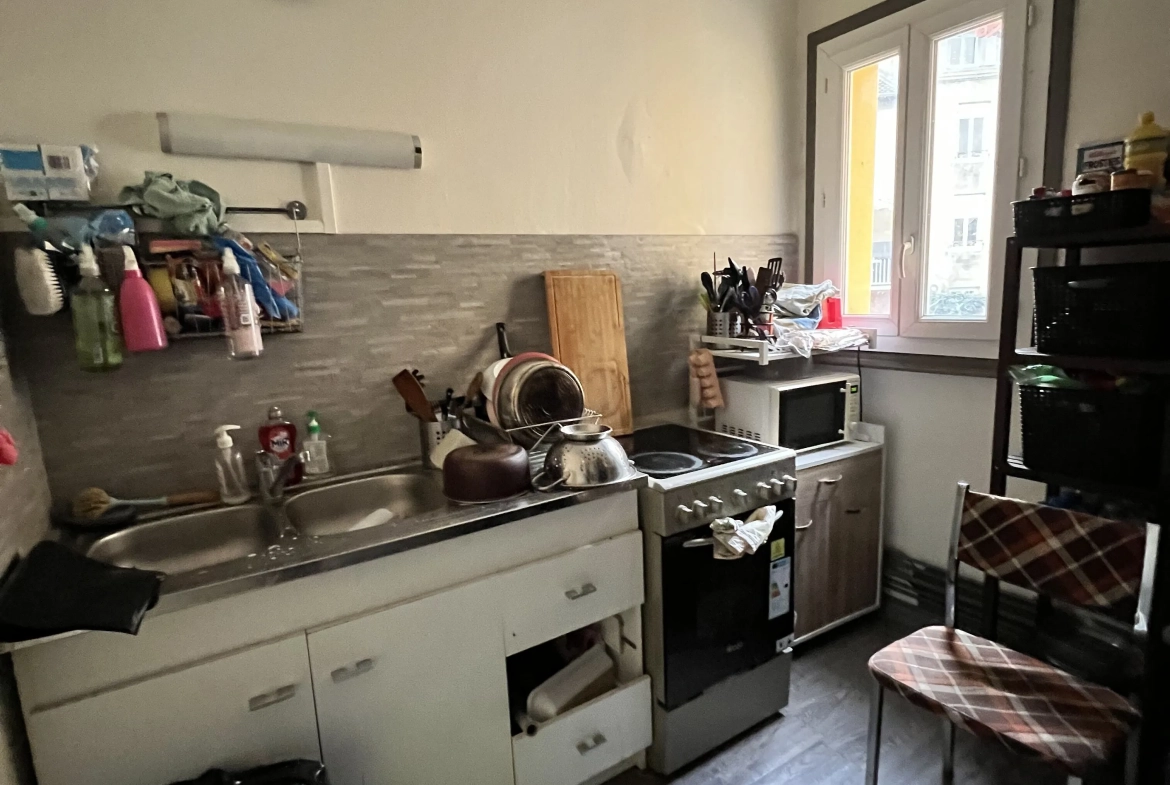Appartement 3 pièces à Digoin centre-ville à vendre 