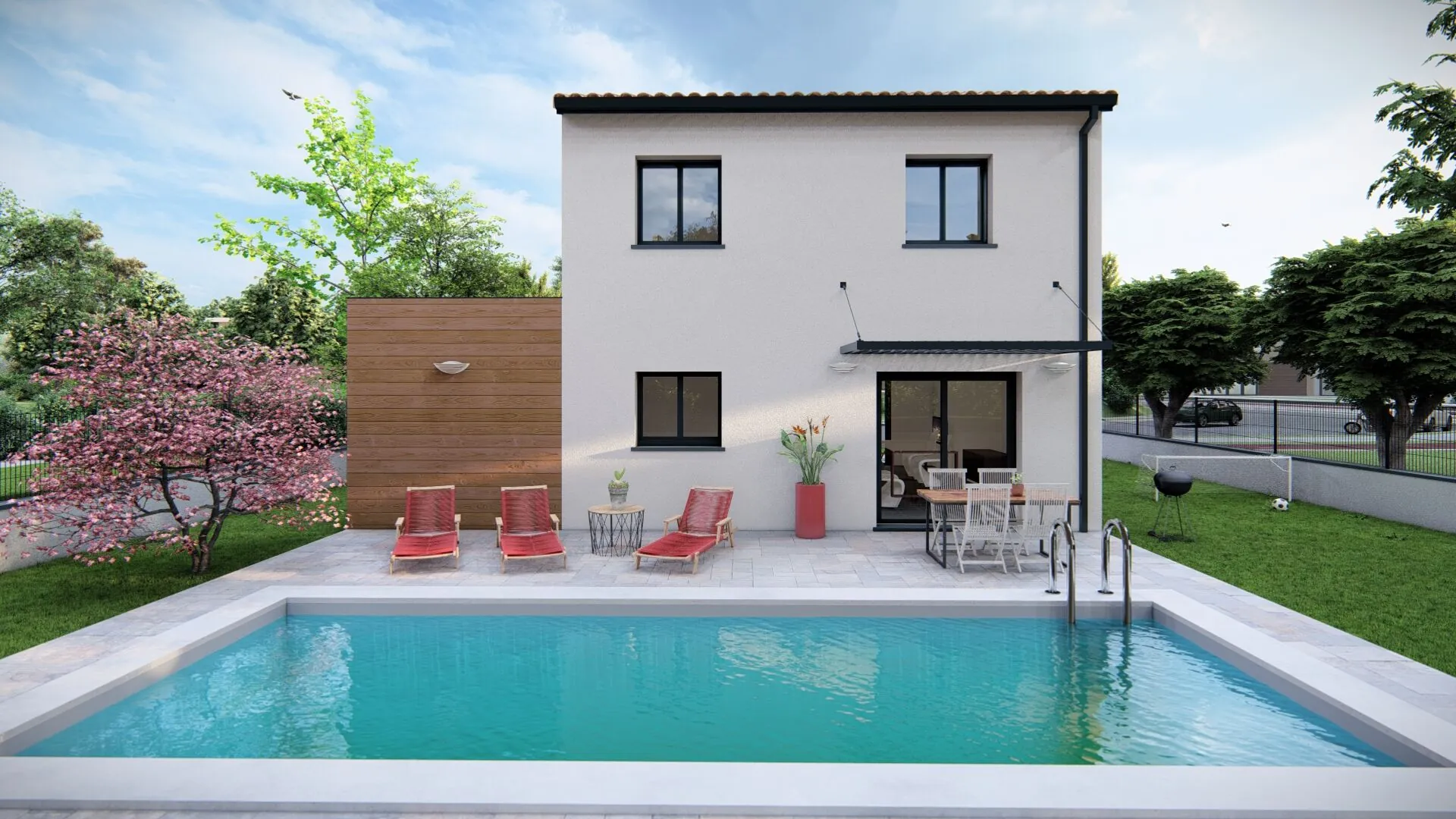 Construction maison neuve T4 à Villefranche de Lauragais avec garage 