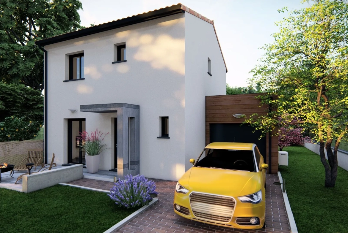Construction maison neuve T4 à Villefranche de Lauragais avec garage 