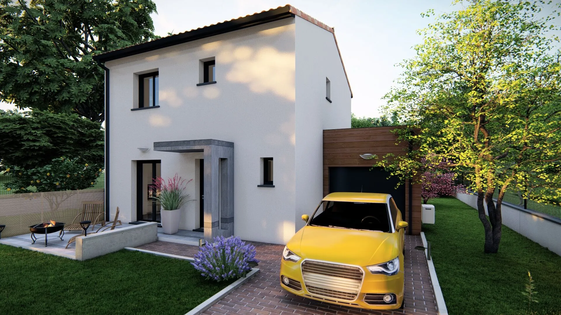Construction maison neuve T4 à Villefranche de Lauragais avec garage 