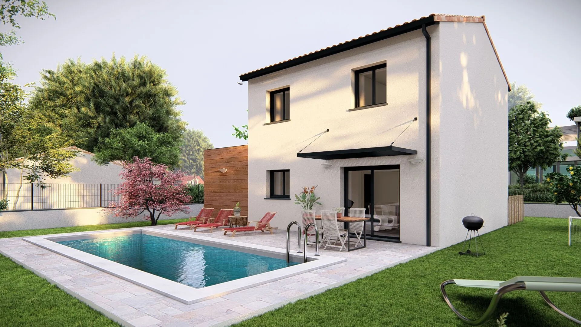 Construction maison neuve T4 à Villefranche de Lauragais avec garage 