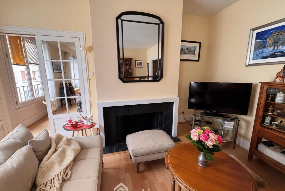 Appartement T3 de 90 m² au dernier étage en plein cœur de Rouen 