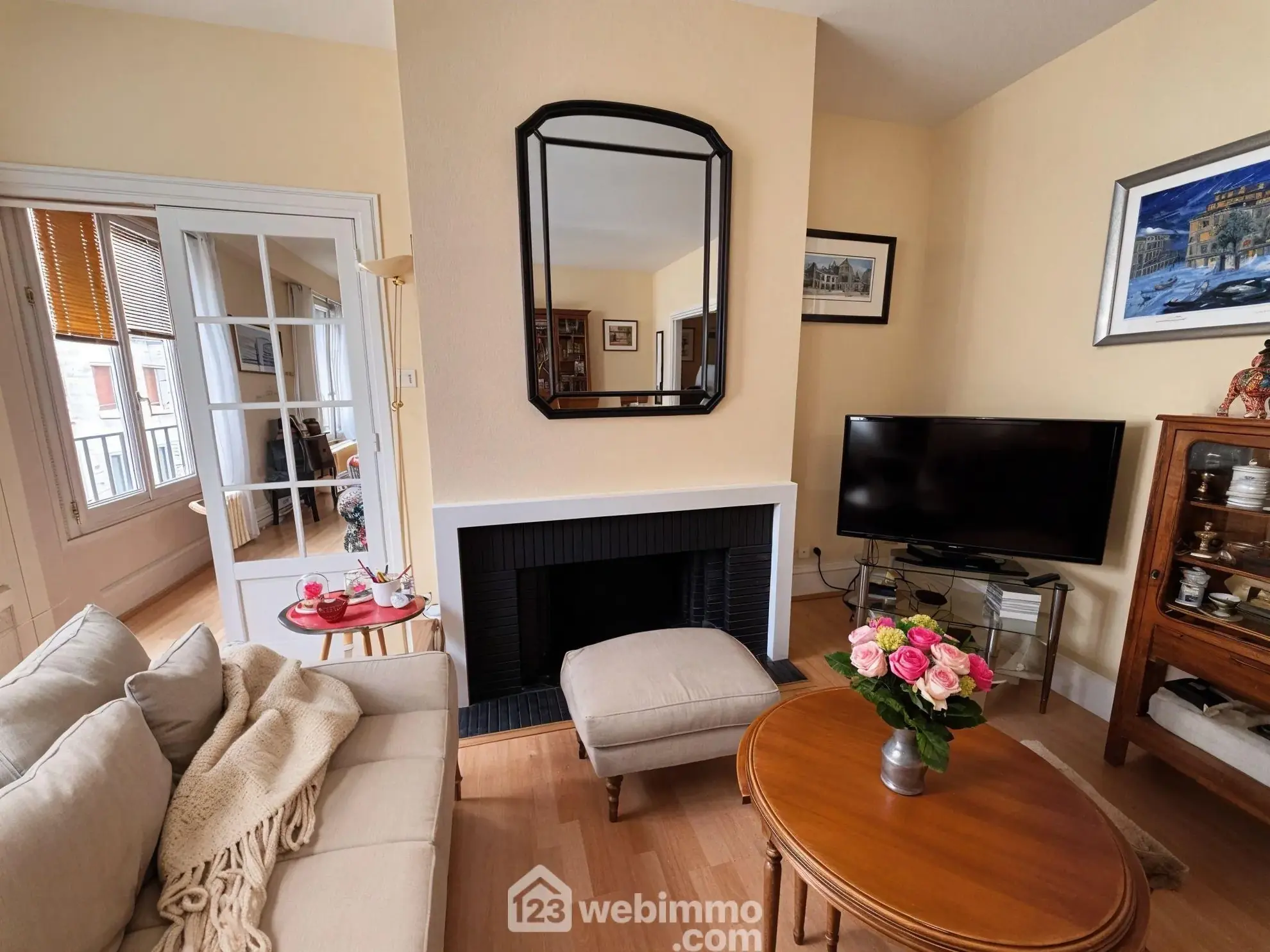 Appartement T3 de 90 m² au dernier étage en plein cœur de Rouen 