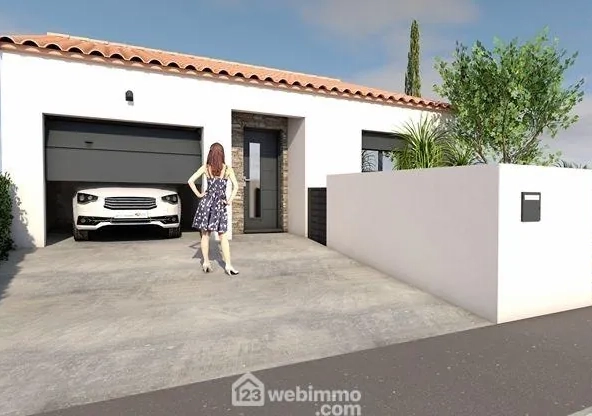 Villa neuve 62m² à Canet-en-Roussillon avec 2 chambres, livraison 2025