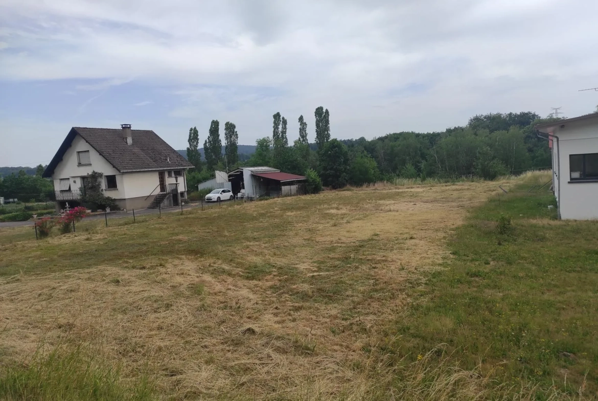 Terrain constructible de 1464 m² sur l'axe Epinal - Remiremont à saisir 