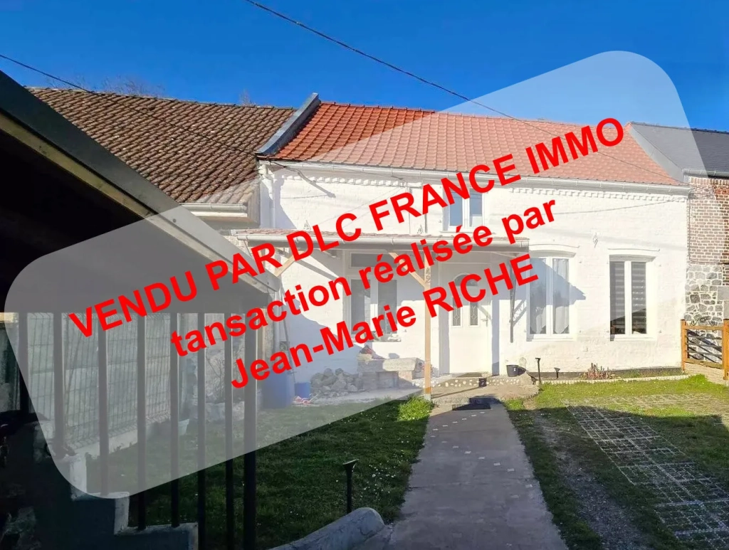 Maison de campagne à vendre à Grand-Fayt - 3 chambres, jardin et chauffage à pellets