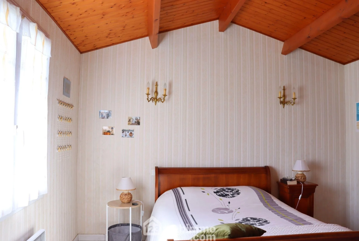 Maison de plain-pied à vendre proche du littoral vendéen avec jardin et 3 chambres 