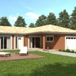 Villa moderne à Émeringes sur terrain de 600 m², construction 2023