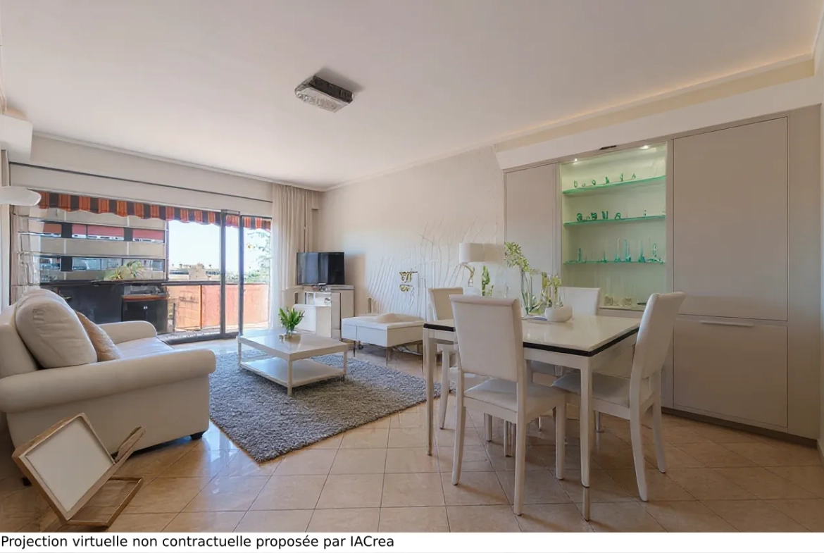 Appartement lumineux de 87m² avec terrasse et cave à Marseille 6ème 