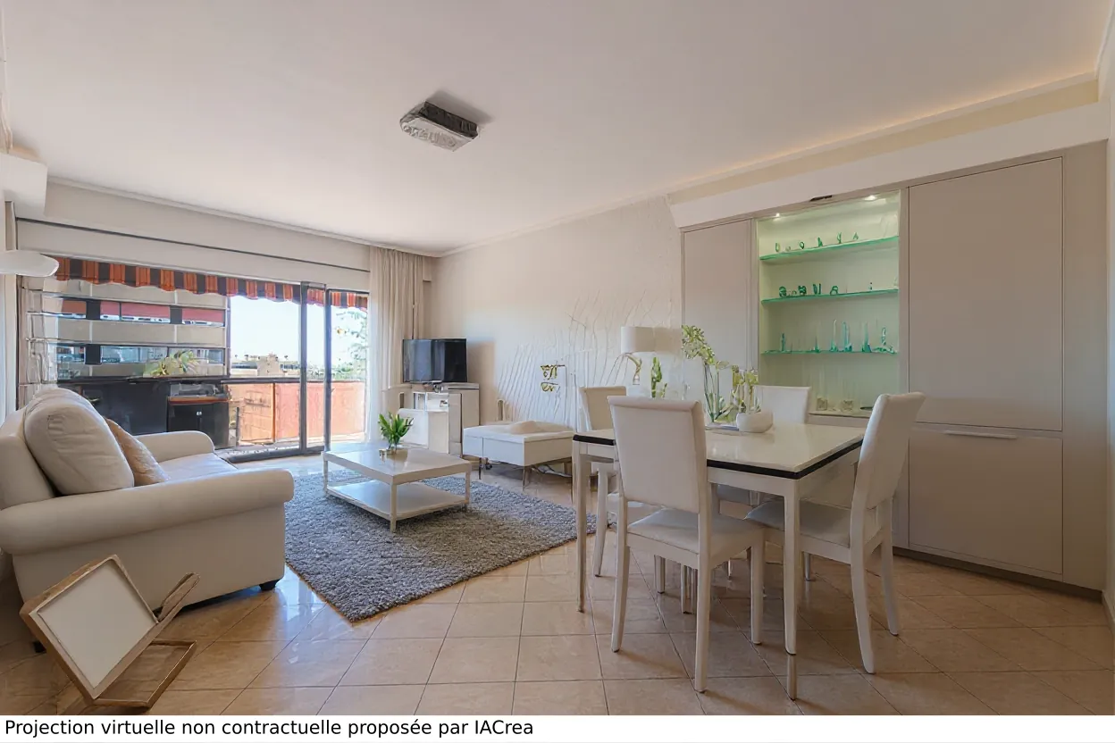 Appartement lumineux de 87m² avec terrasse et cave à Marseille 6ème 