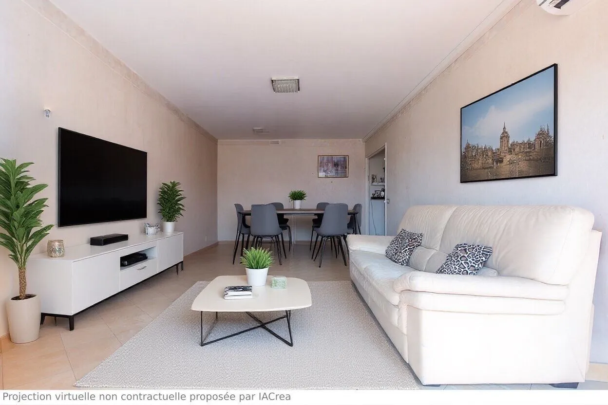 Appartement lumineux de 87m² avec terrasse et cave à Marseille 6ème 