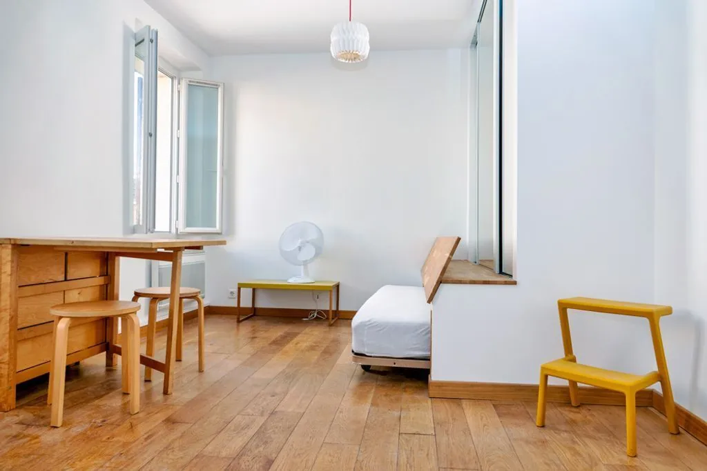 Charmant studio meublé de 16m² à Marseille, parfait pour investissement ou première achat 