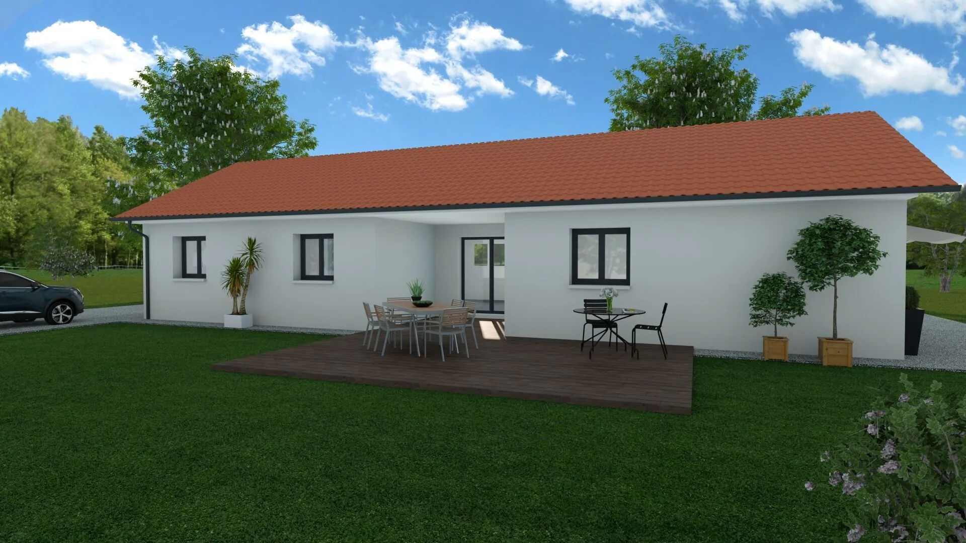 Maison neuve 90m² à Champagneux - Personnalisable et prête à vivre 
