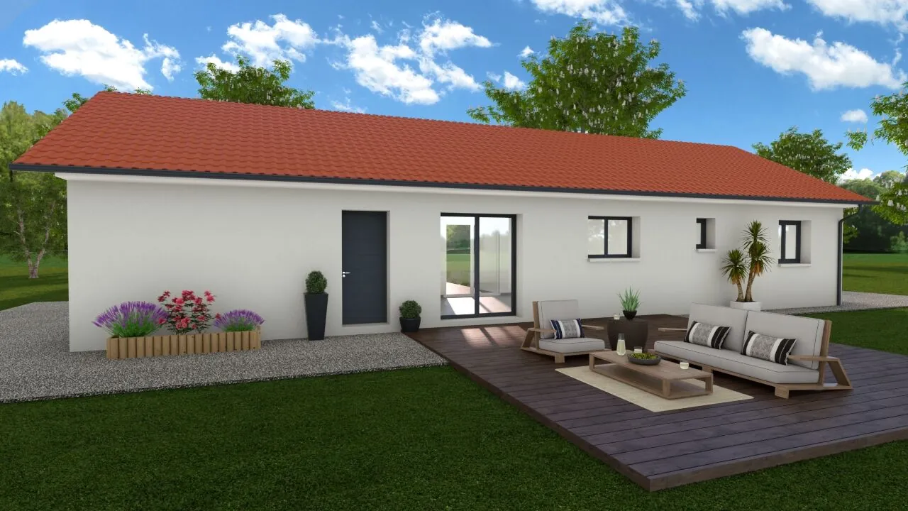 Maison neuve 90m² à Champagneux - Personnalisable et prête à vivre 