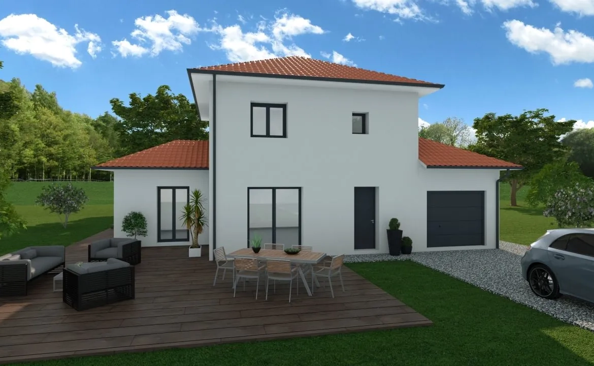 Maison neuve 90m² à Champagneux - Personnalisable et prête à vivre 