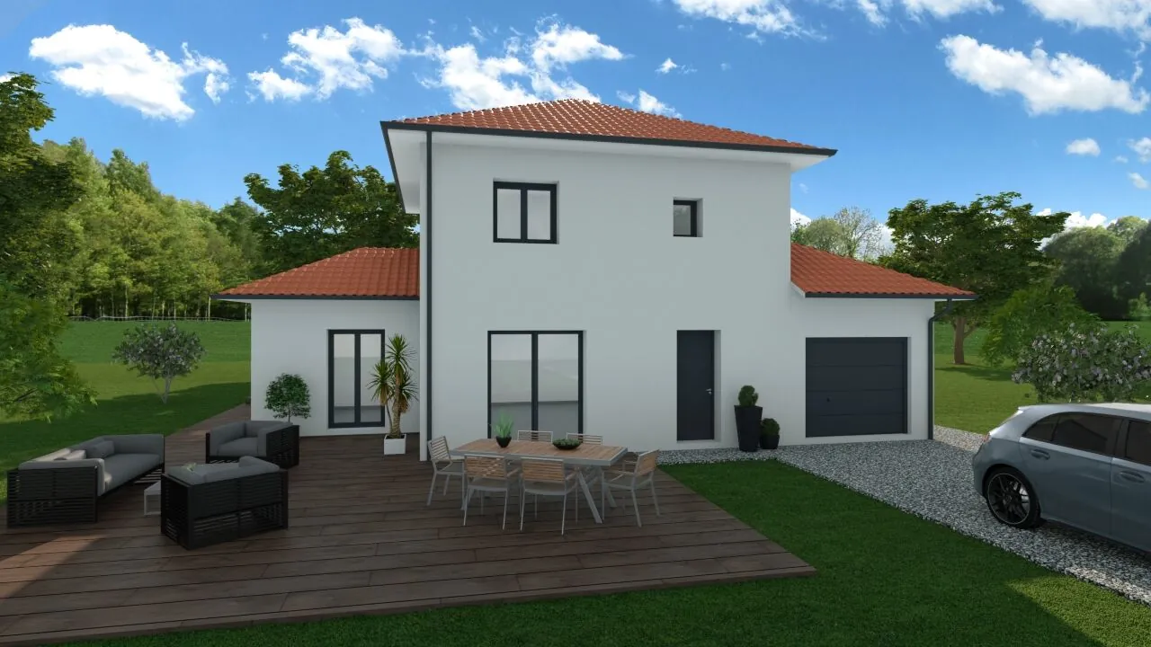 Maison neuve 90m² à Champagneux - Personnalisable et prête à vivre 