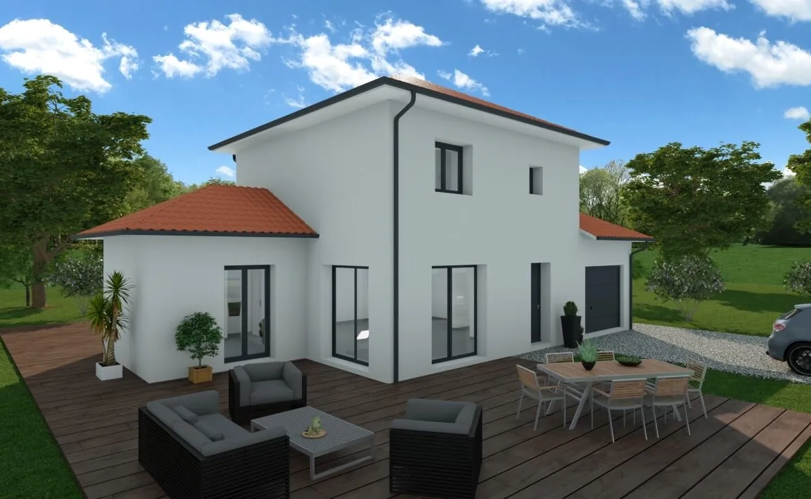 Maison neuve 90m² à Champagneux - Personnalisable et prête à vivre 