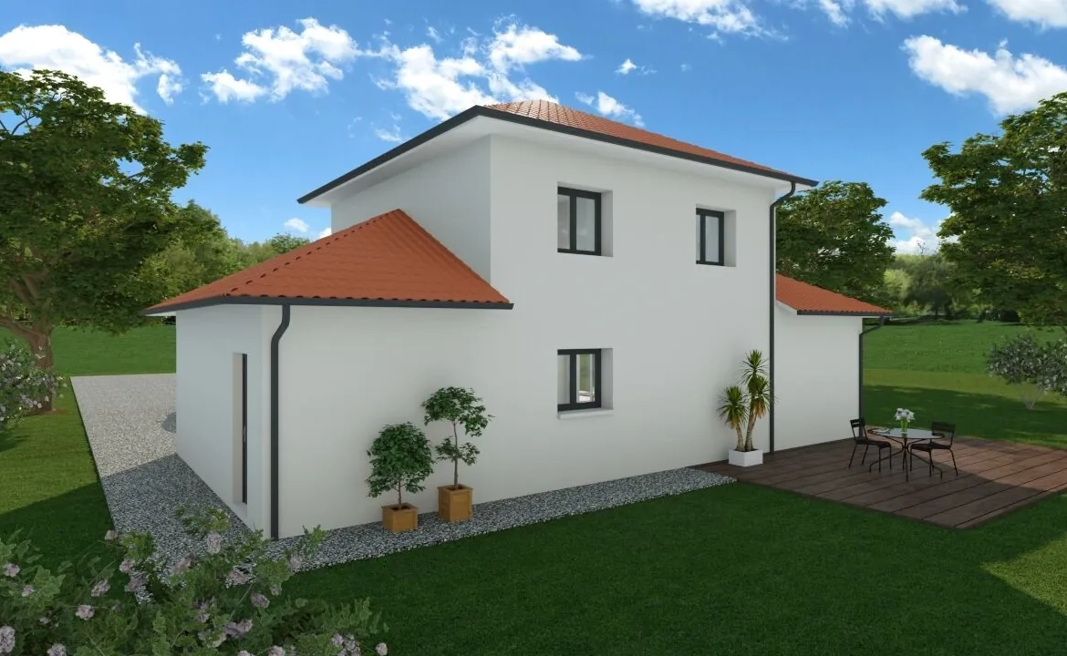 Maison neuve 90m² à Champagneux - Personnalisable et prête à vivre 