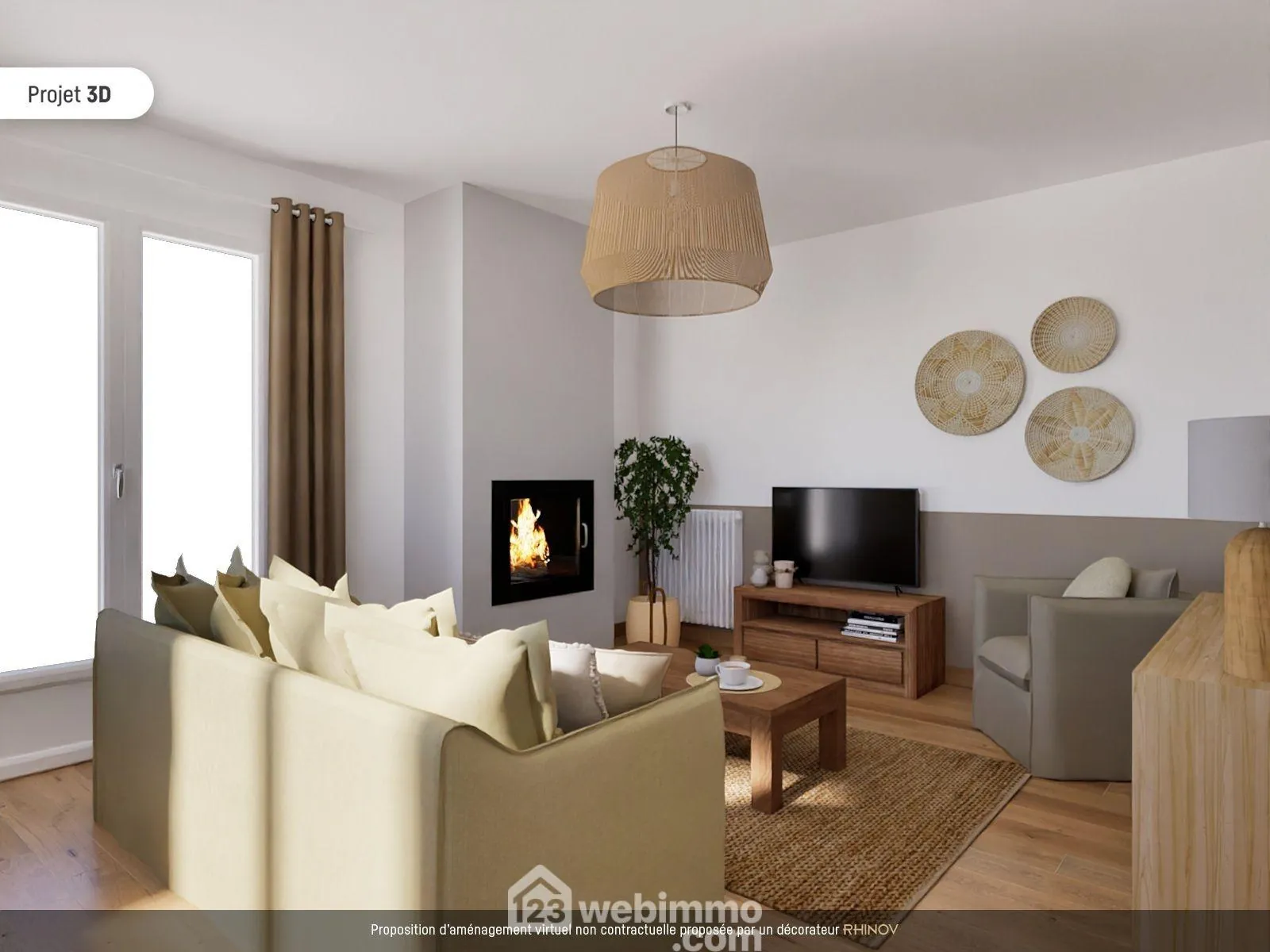 Maison de plain-pied à Vouneuil-sur-Vienne avec grand terrain et potentiel de rénovation 