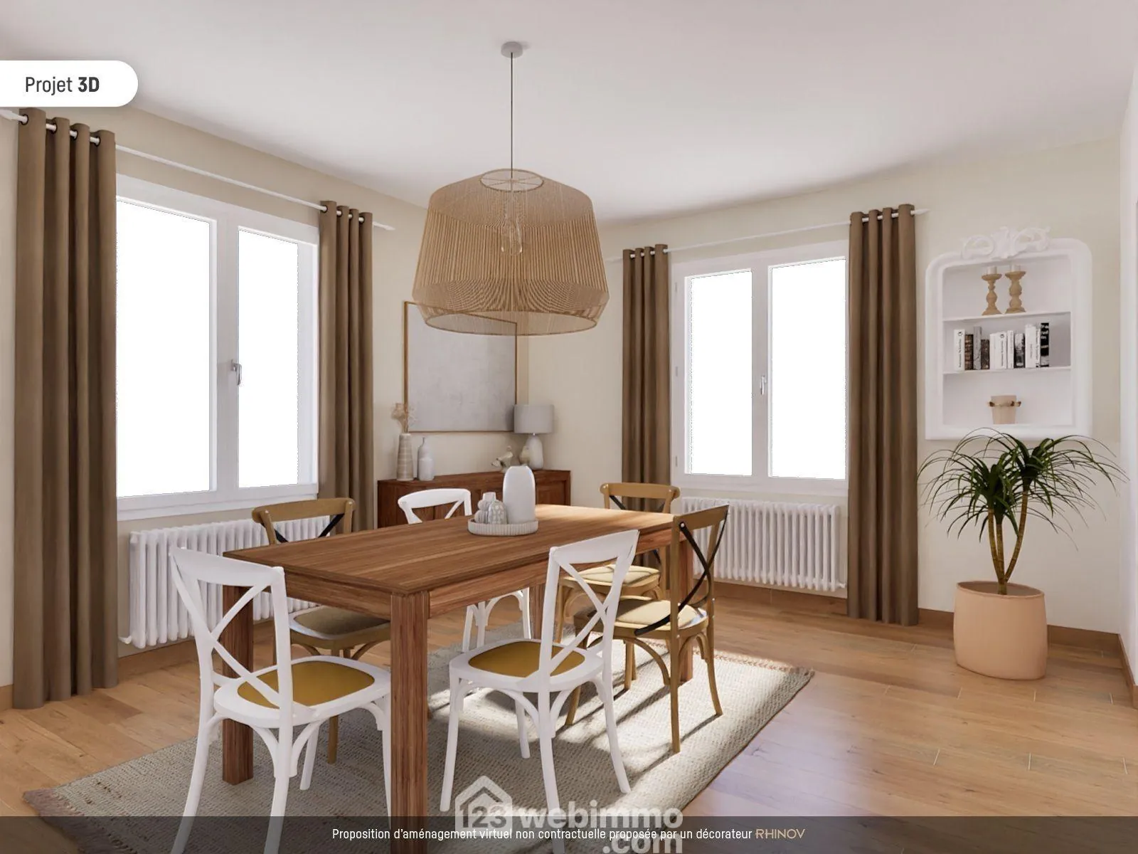 Maison de plain-pied à Vouneuil-sur-Vienne avec grand terrain et potentiel de rénovation 
