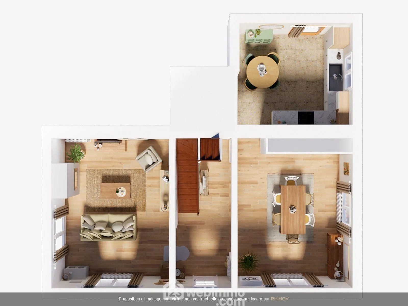 Maison de plain-pied à Vouneuil-sur-Vienne avec grand terrain et potentiel de rénovation 