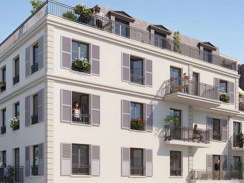 Appartement 2 pièces de 46 m² avec terrasse à Compiègne 
