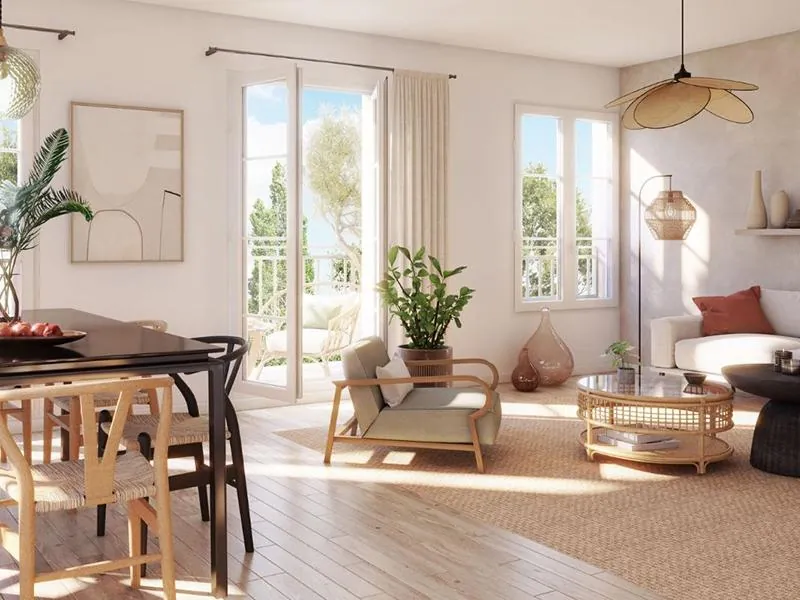 Appartement 2 pièces de 46 m² avec terrasse à Compiègne 