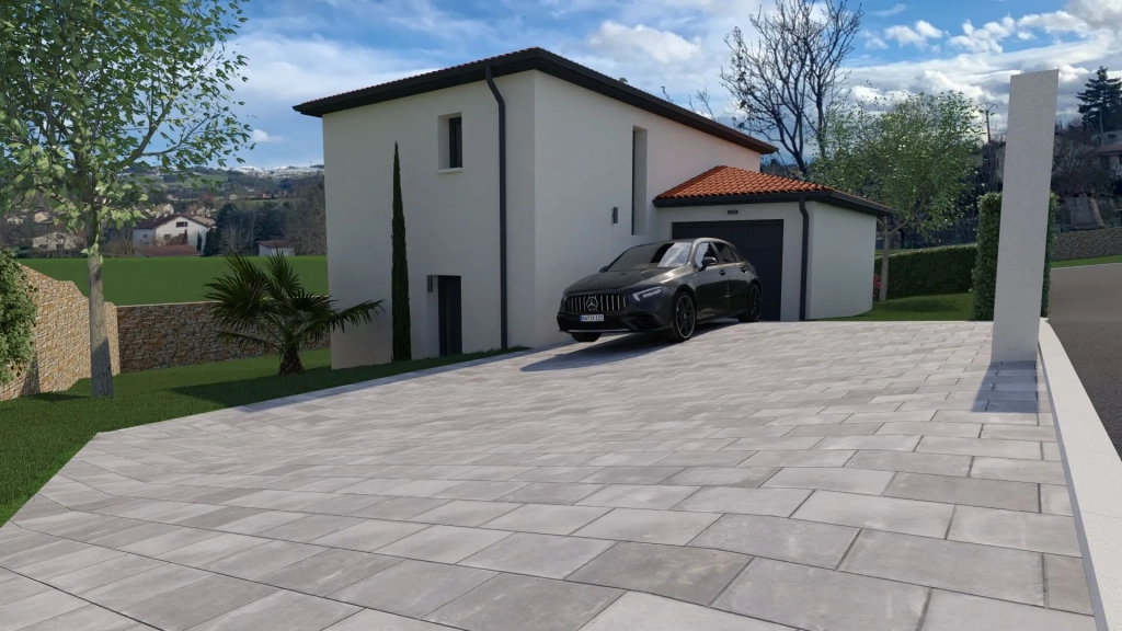 Maison neuve 3 chambres à Beauzac – Conception personnalisable sur terrain de 502 m²