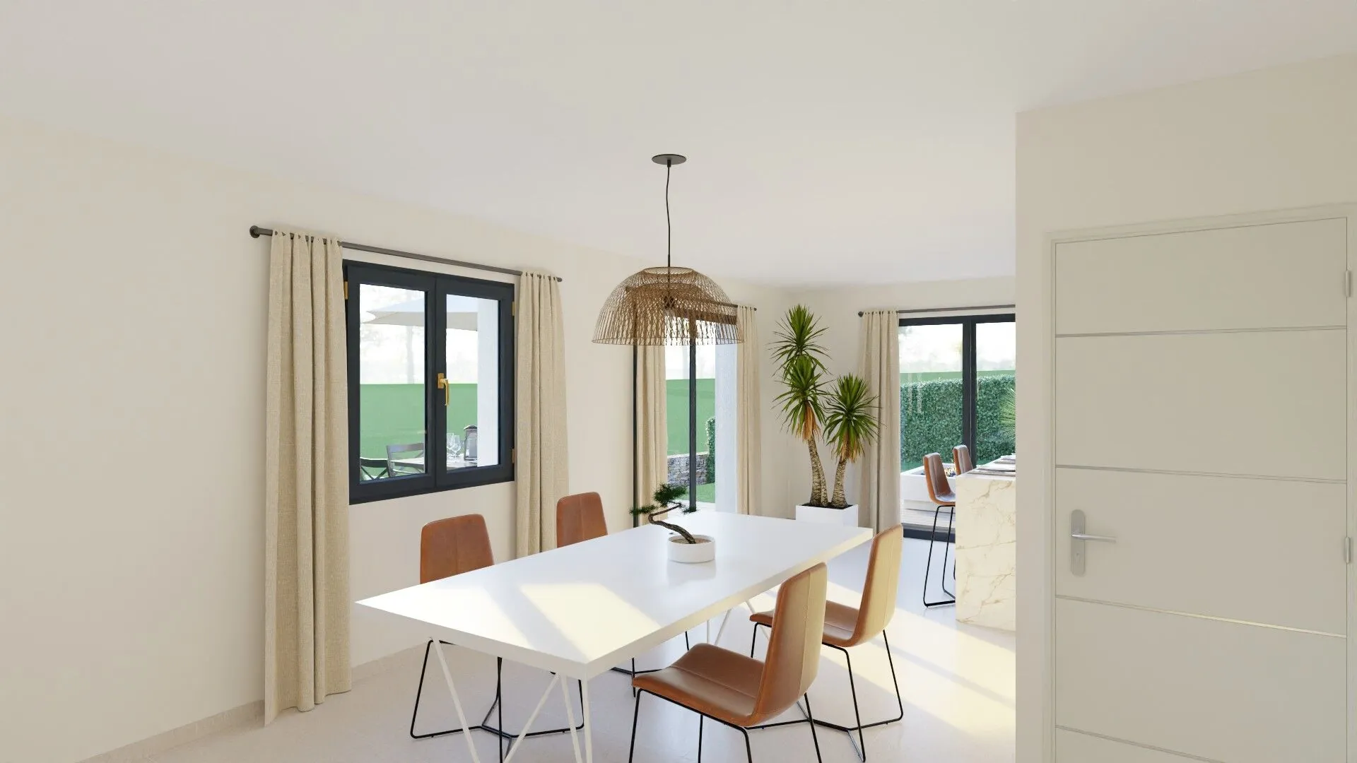 Maison neuve 3 chambres à Beauzac – Conception personnalisable sur terrain de 502 m² 