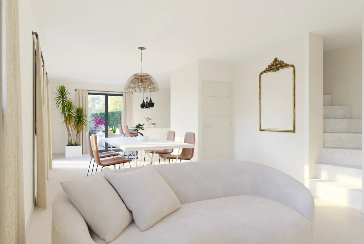Maison neuve 3 chambres à Beauzac – Conception personnalisable sur terrain de 502 m² 