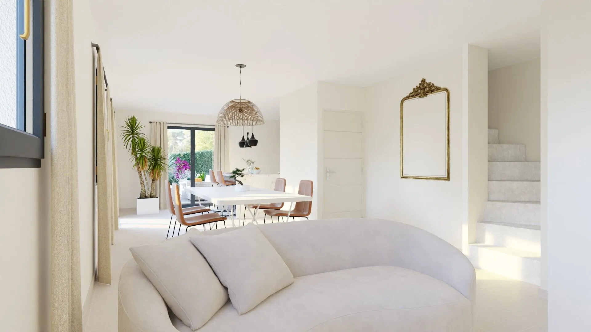 Maison neuve 3 chambres à Beauzac – Conception personnalisable sur terrain de 502 m² 