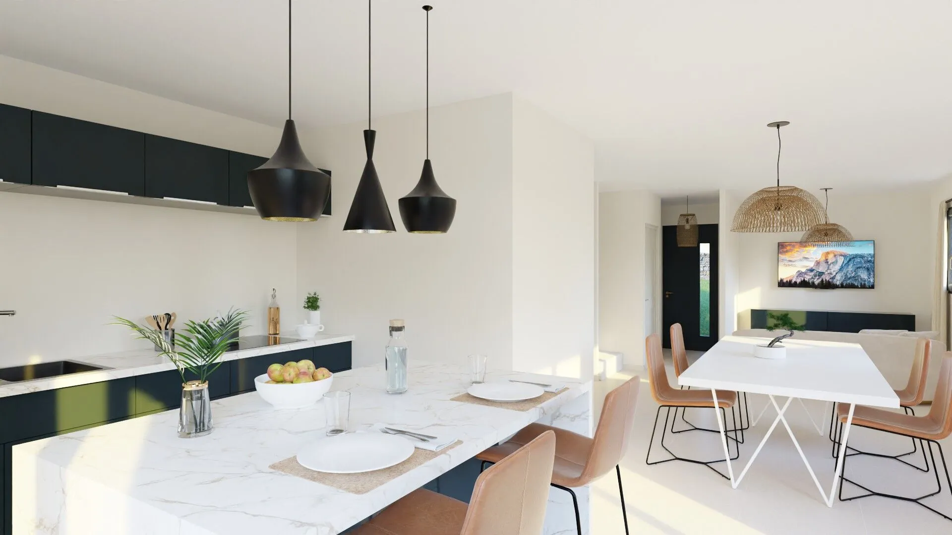 Maison neuve 3 chambres à Beauzac – Conception personnalisable sur terrain de 502 m² 