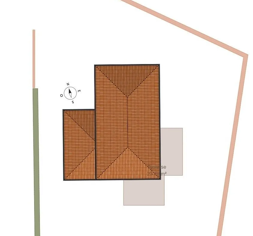 Maison neuve 3 chambres à Beauzac – Conception personnalisable sur terrain de 502 m² 
