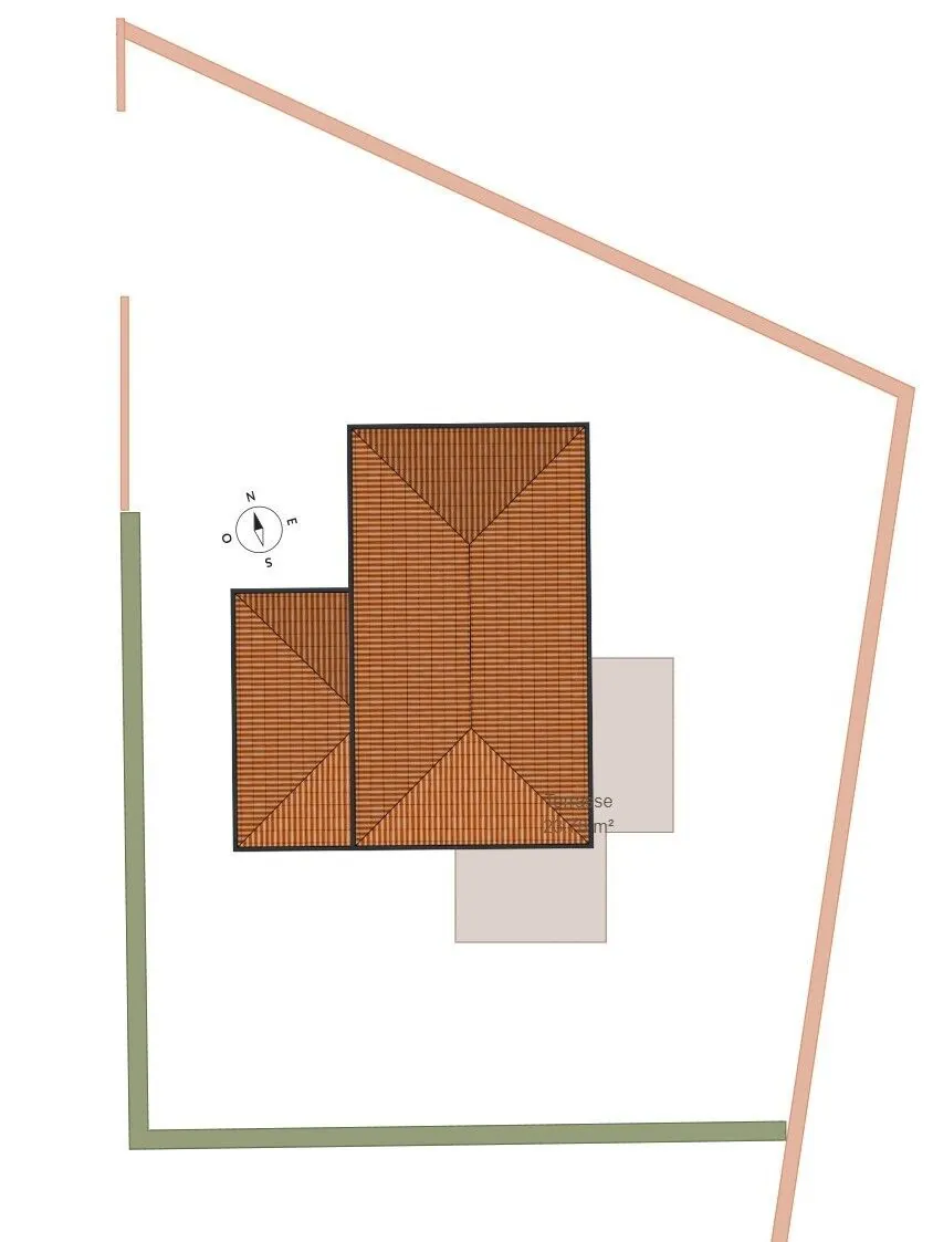 Maison neuve 3 chambres à Beauzac – Conception personnalisable sur terrain de 502 m² 