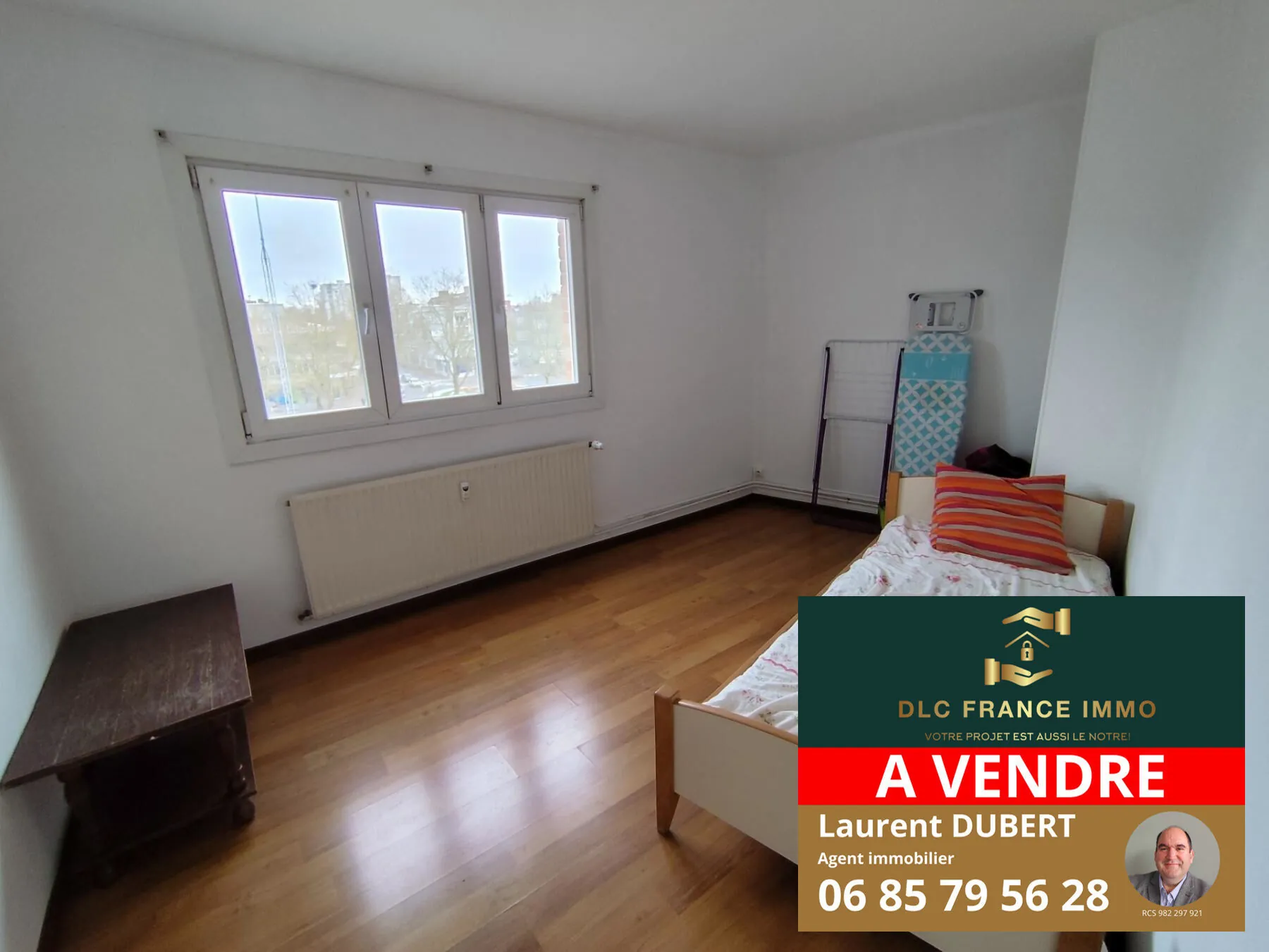 Appartement lumineux avec 2 chambres à Maubeuge - Dernier étage, Cave, Centre-ville 