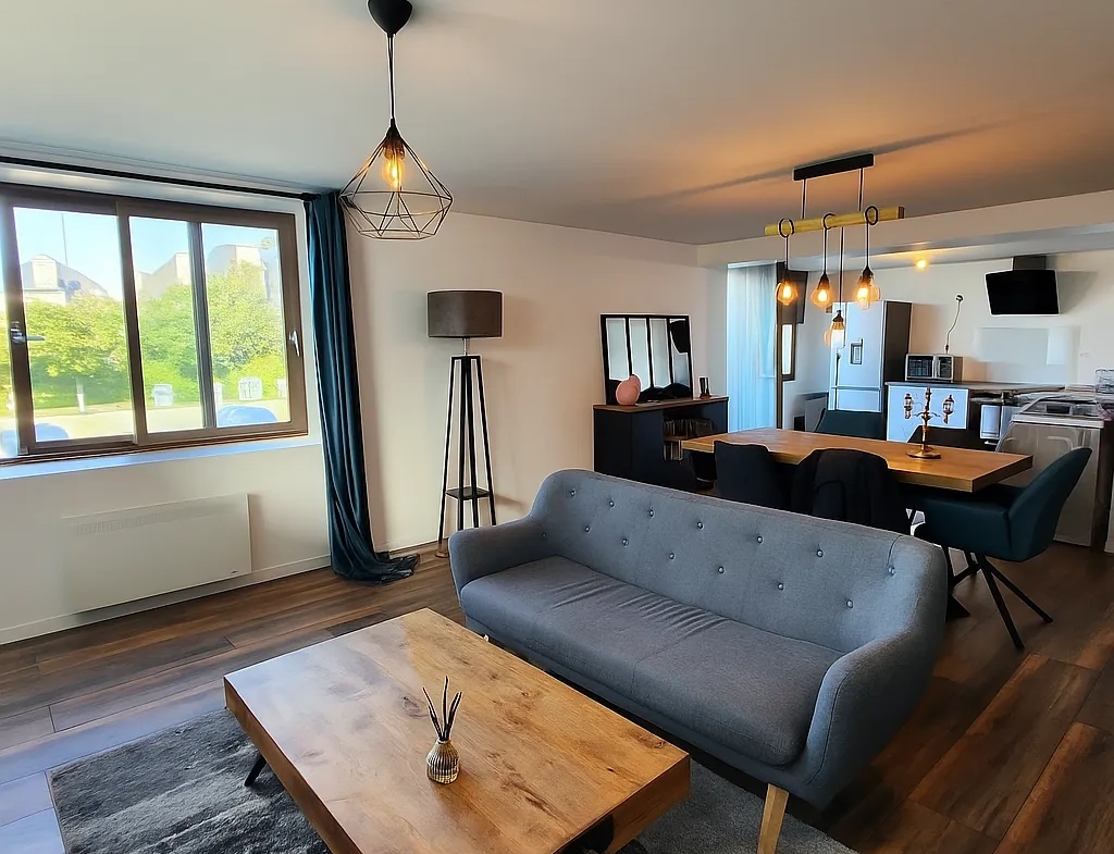 Appartement rénové de 51 m² à Trebeurden avec locataire en place 