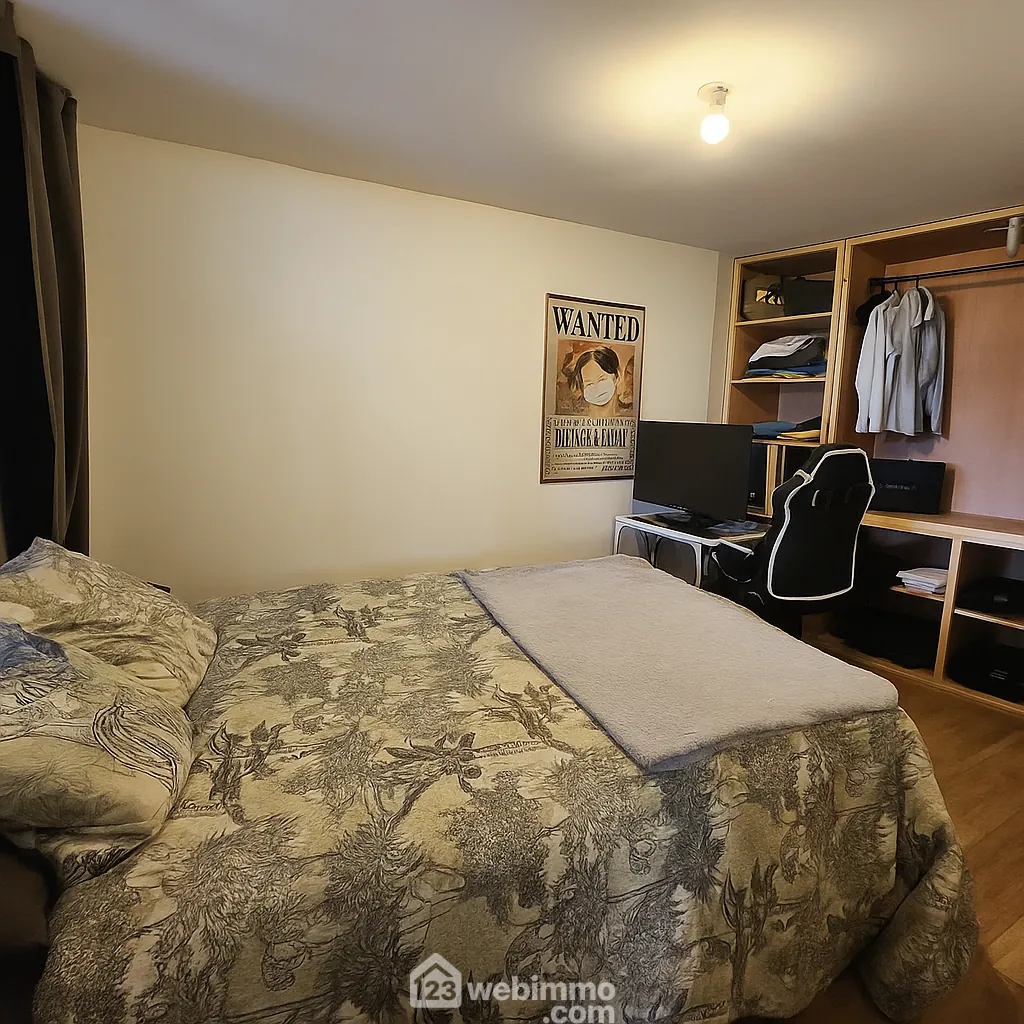 Appartement rénové de 51 m² à Trebeurden avec locataire en place 