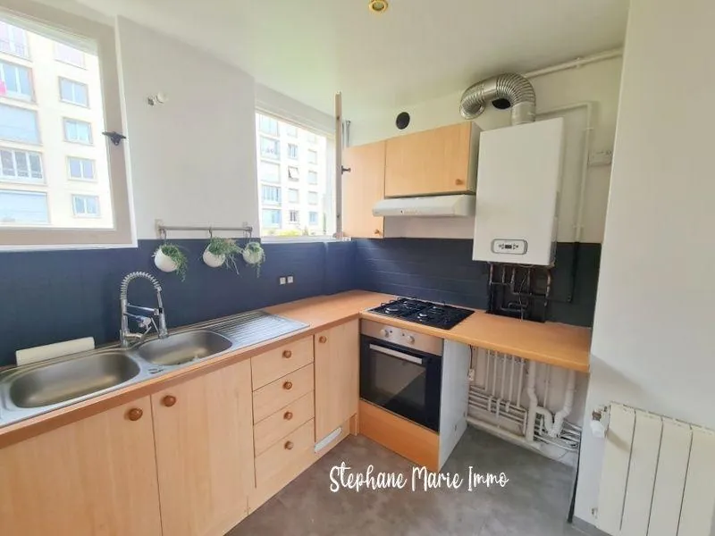 Appartement 3 pièces lumineux à Evreux avec cave et proximité gare 