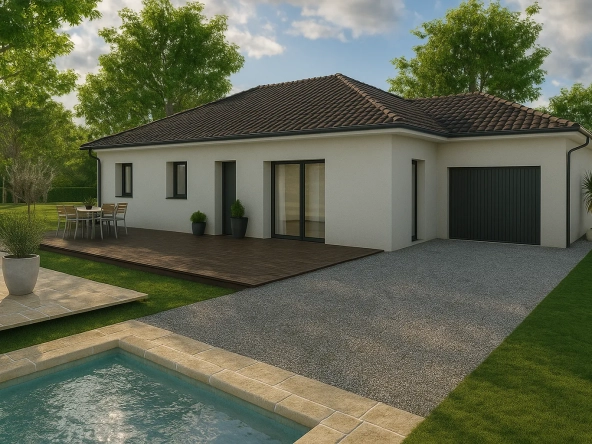 Maison neuve personnalisable à La Côte-Saint-André à partir de 211 000 €
