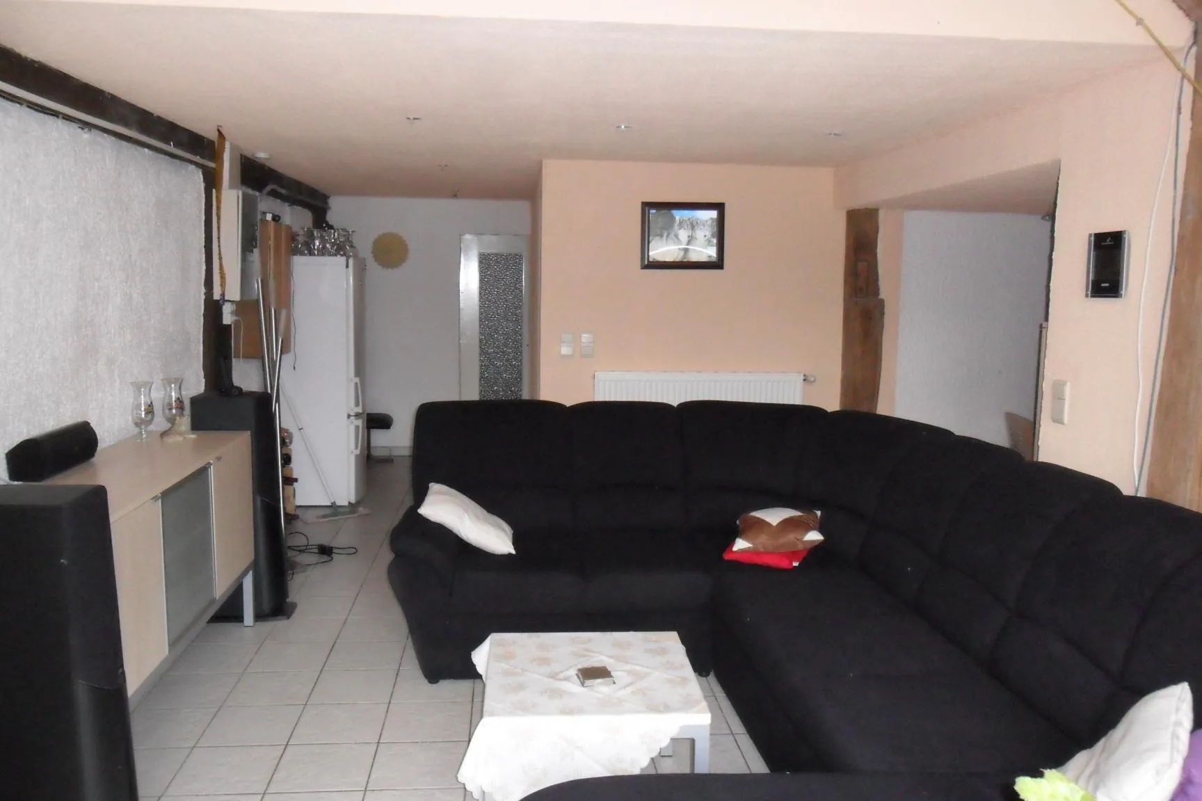 Propriété à Prey avec habitation, hangar et projet de construction 