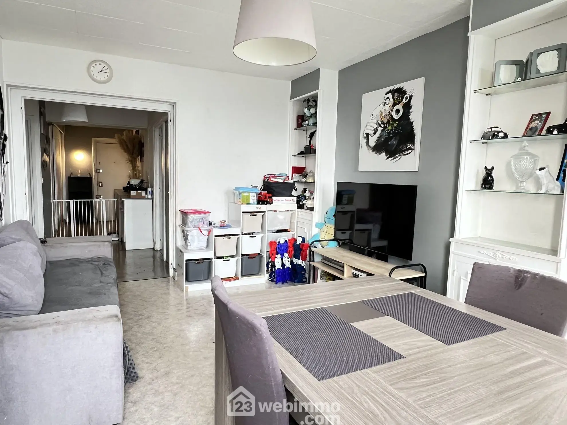 Appartement 4 pièces à vendre à Choisy-le-Roi - 75,69 m² à rénover 