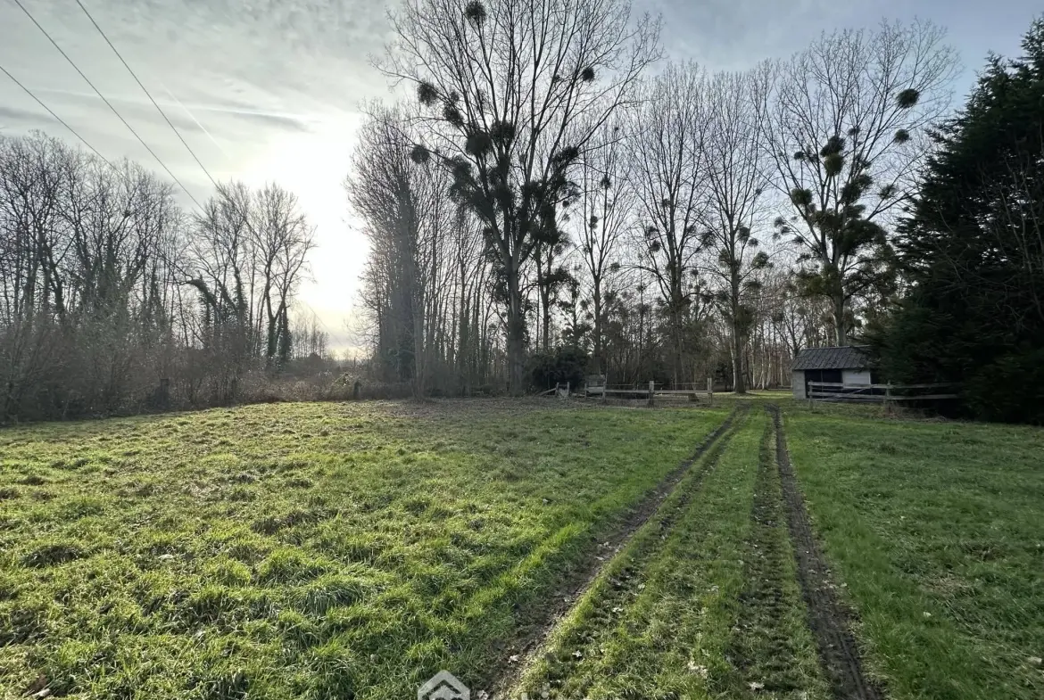 Terrain de loisir de 3900 m² à Presles-et-Thierny, idéal pour amateurs de nature 