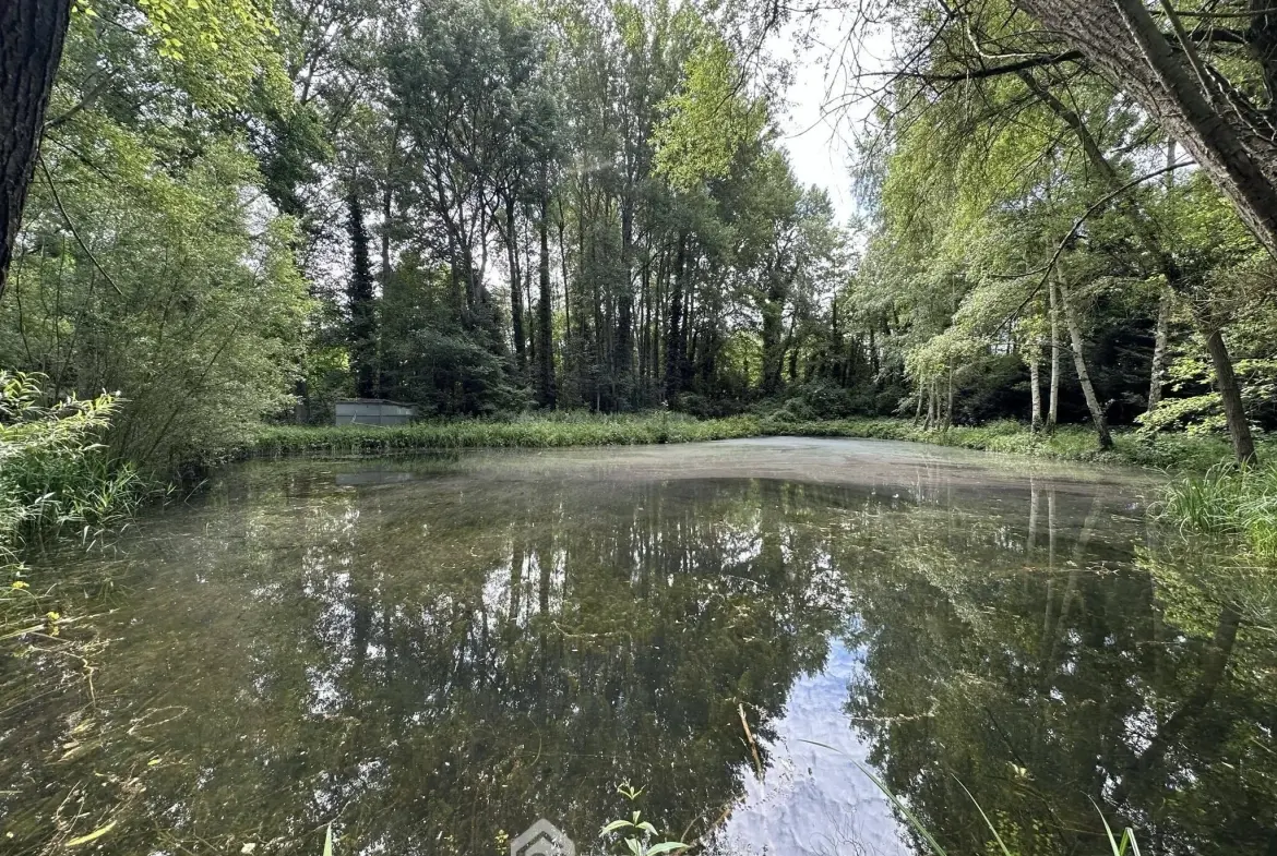 Terrain de loisir de 3900 m² à Presles-et-Thierny, idéal pour amateurs de nature 