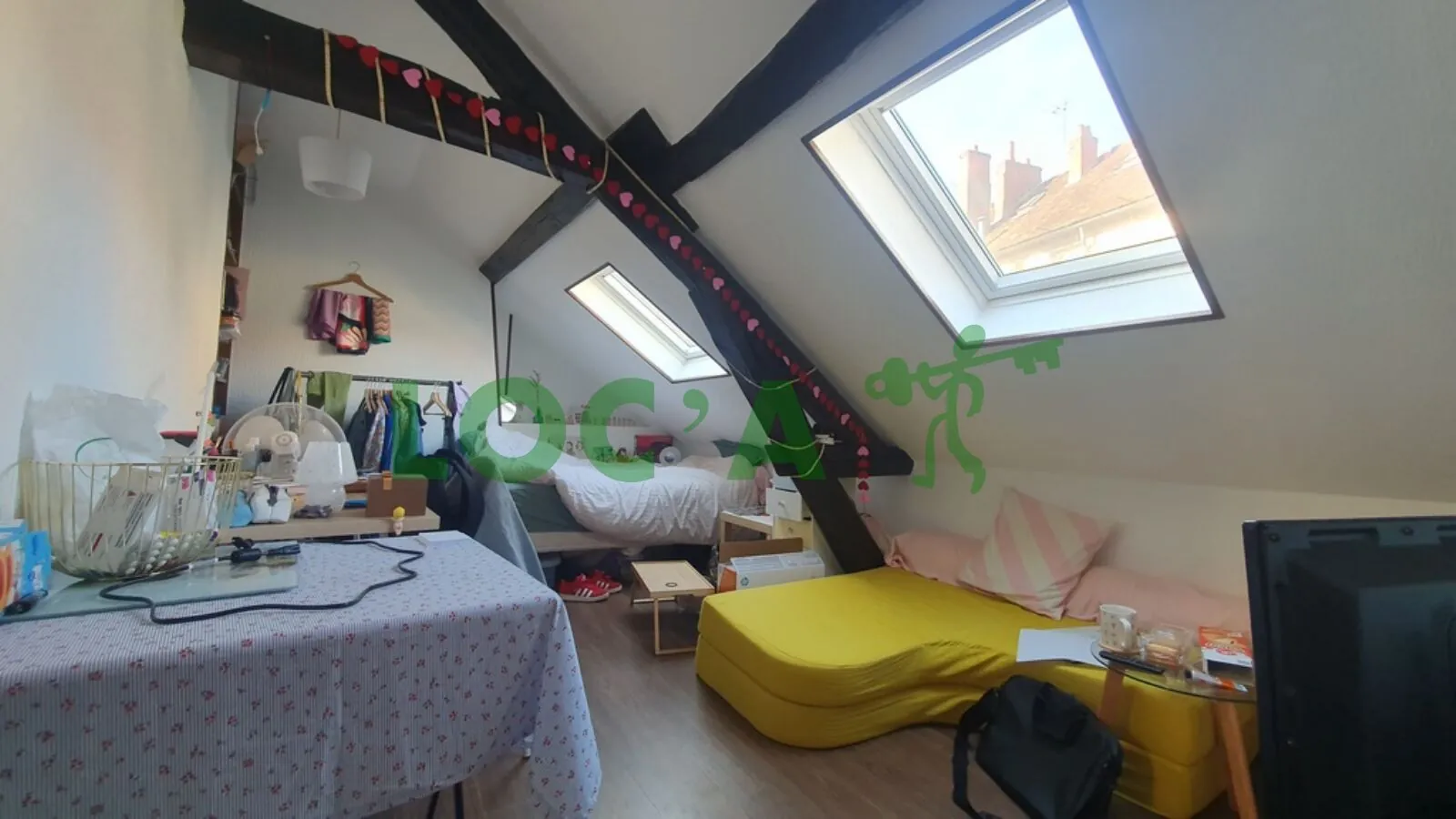 Studio à Dijon proche des Cordeliers – 14,62 m², idéal investisseur ou premier achat 