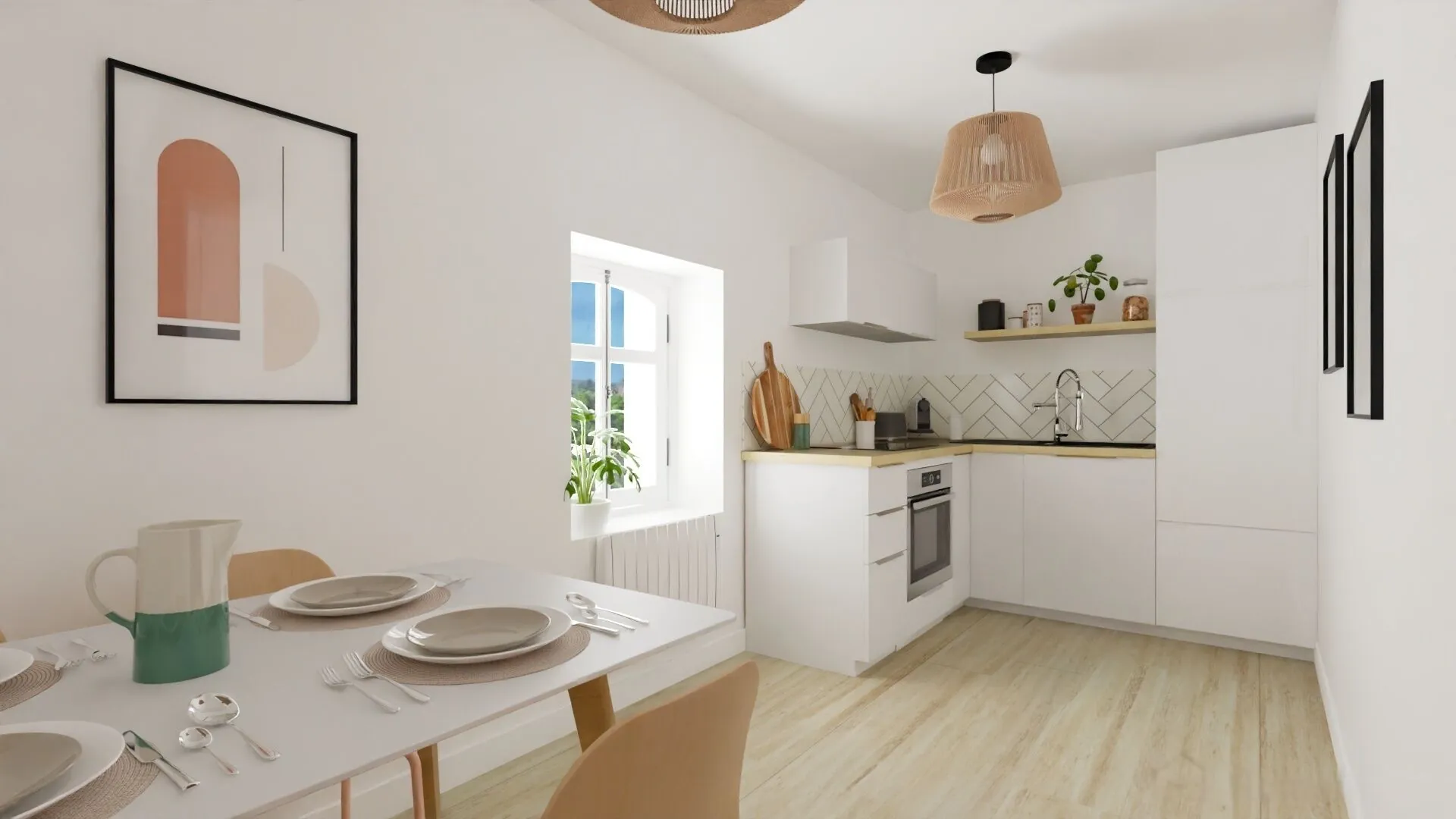 Appartement T4 à vendre à Ambert avec jardin privé et vue imprenable 