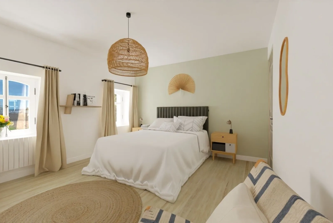 Appartement T4 à vendre à Ambert avec jardin privé et vue imprenable 