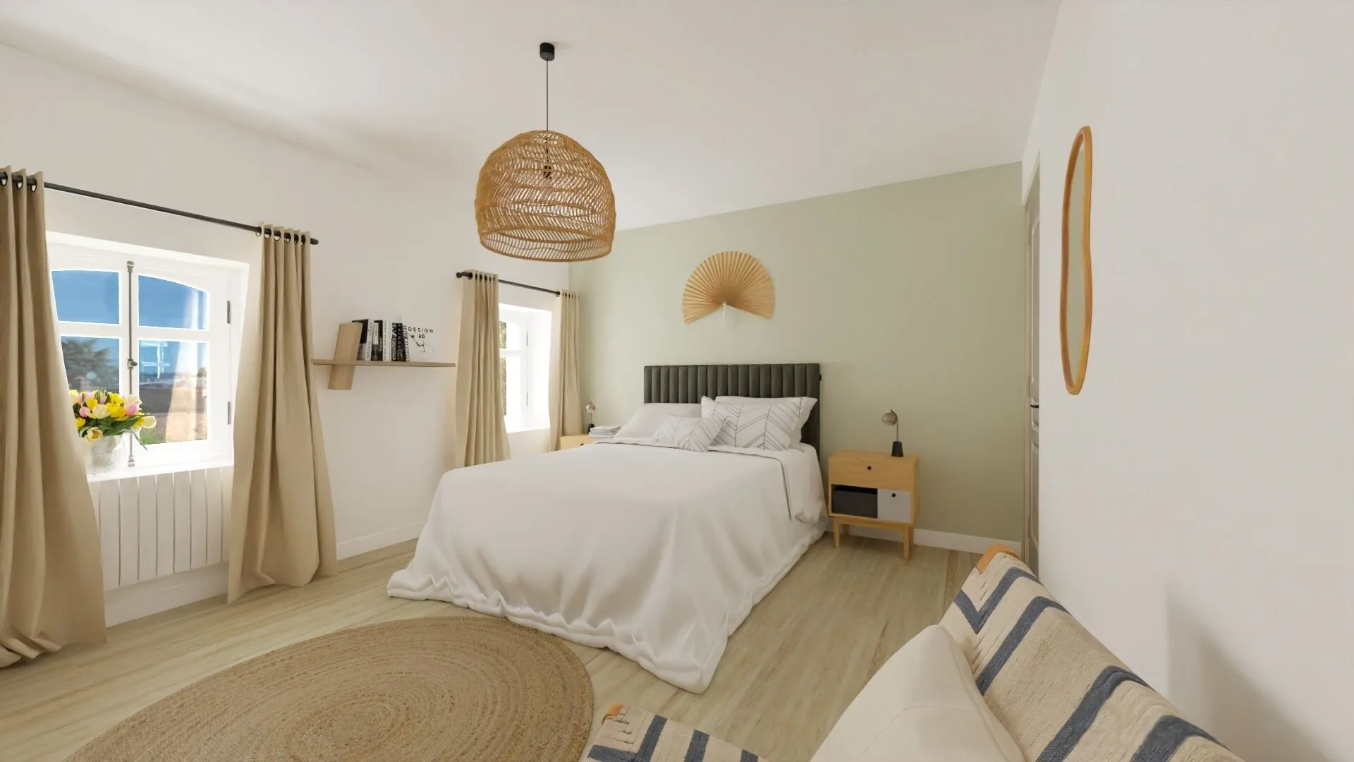 Appartement T4 à vendre à Ambert avec jardin privé et vue imprenable 