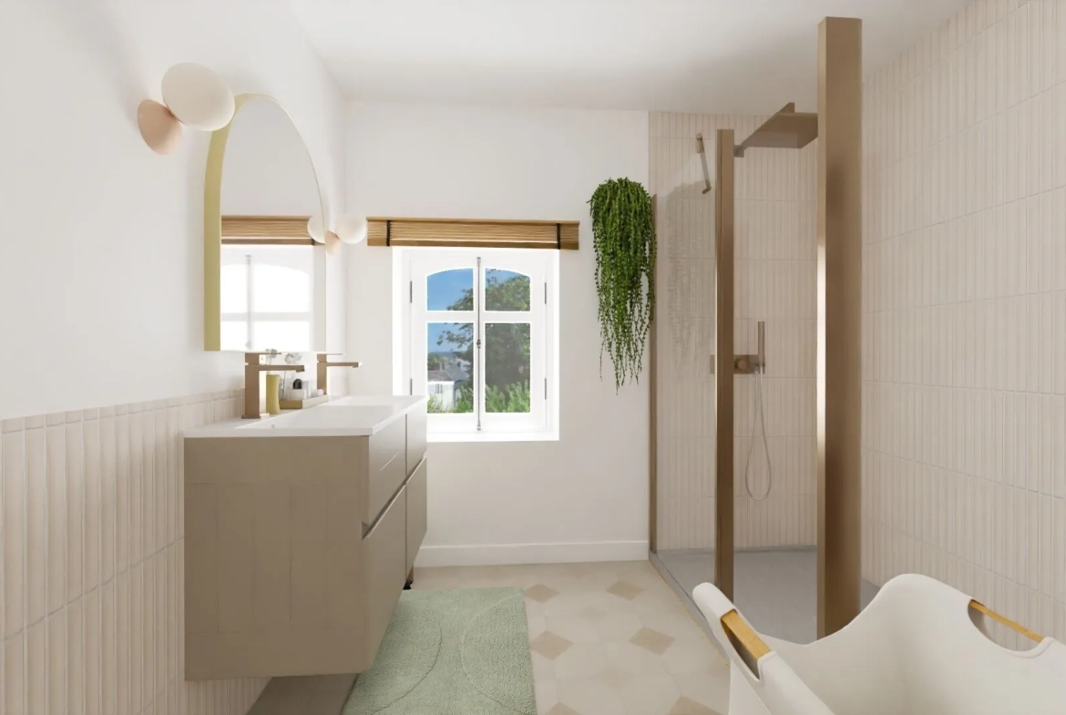 Appartement T4 à vendre à Ambert avec jardin privé et vue imprenable 