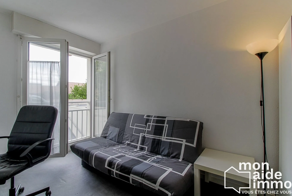 Appartement 19,50 m² avec parking à Bordeaux, idéal investisseur ou étudiant 